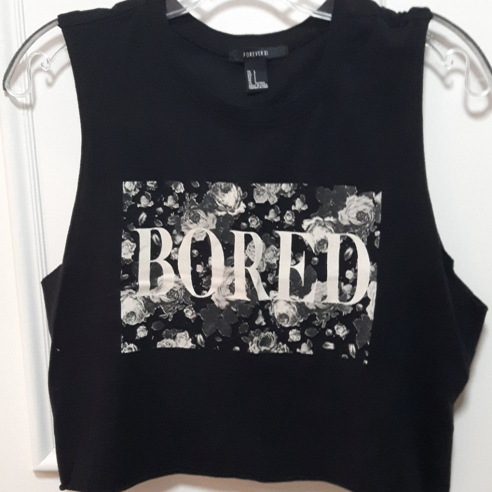 🛍️ Forever 21 cropped tank top